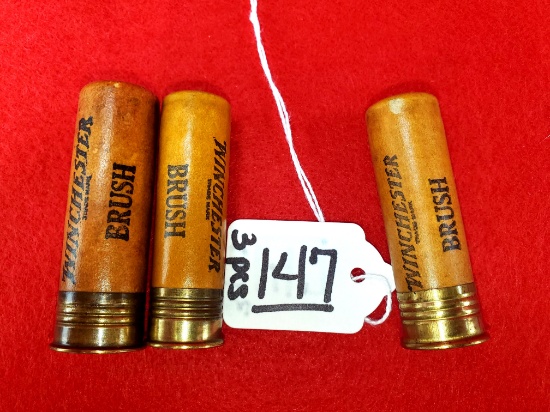 Win Repeater 12-16-20 Ga Brush Loads Mf. For Short Time; Early 1900's