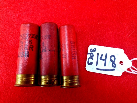 Win Ranger 12-16-20 Ga Brush Loads Circa 1940's-50's