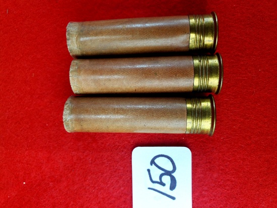 Win Shot Shells "wraco No 24 1901" 3 Shells Circa 1901-1920