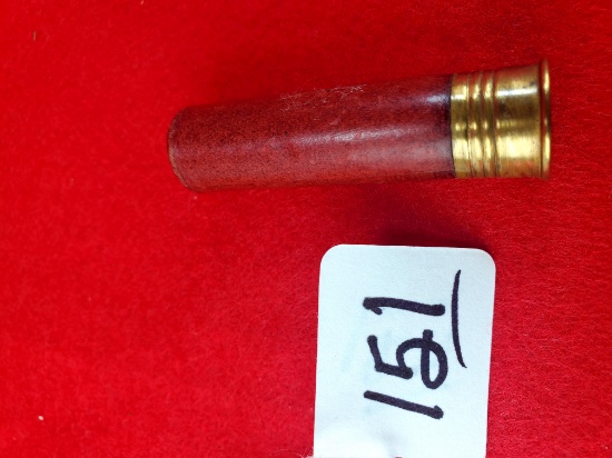 Win Shot Shell "w.R.A.Co. No 28 1901" Red Paper Loaded