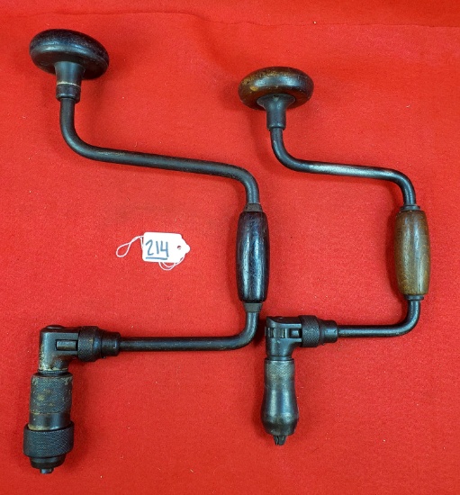 Lot Of 2 Winchester Auger Brace; Winchester Brace