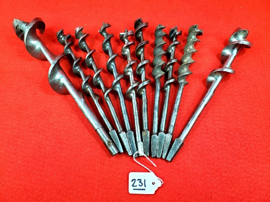 Ec Simmons Keen Kutter Auger Bits Lot Of 10