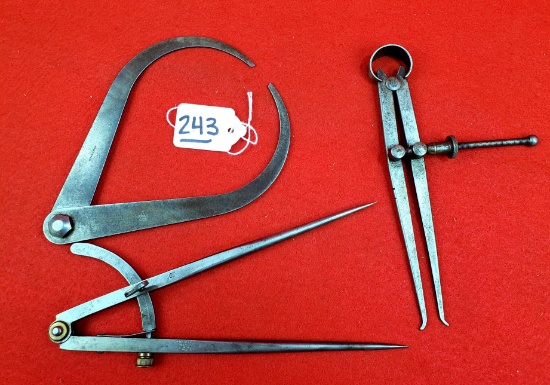 Lot Of 3 Ec Simmons Keen Kutter Blue Brand Divider; Keen Kutter Divider Strong Steel String Type; Ec
