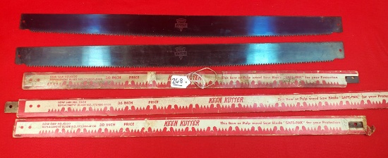 Bucksaw Blades Lot Of 5; 3 In Original Boxes