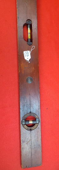 Ec Simmons Keen Kutter 48" Masonry Level (missing Plate Around Vile)