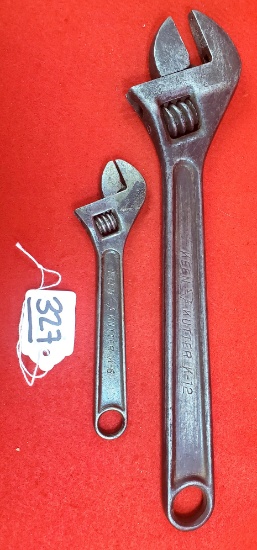 Lot Of 2; Shapleigh Kk 6" Crescent Type Nut Wrench; Shapleigh Kk Adjustable Wrench