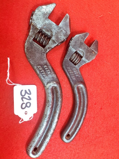 Lot Of 2; Ec Simmons Keen Kutter Adjustable "s" Wrench
