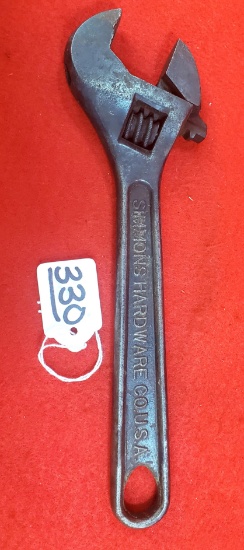 Ec Simmons Keen Kutter 10" Adjustable Wrench