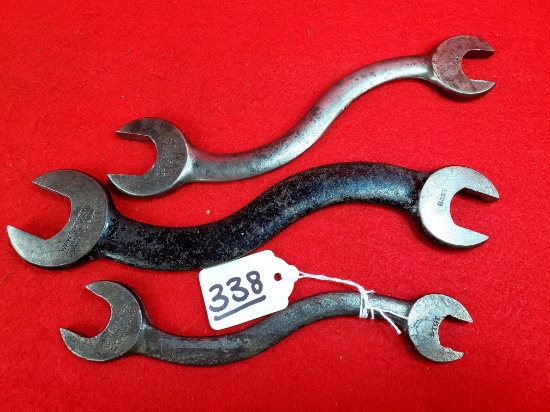 Lot Of 3; Winchester Curved "s" Wrench