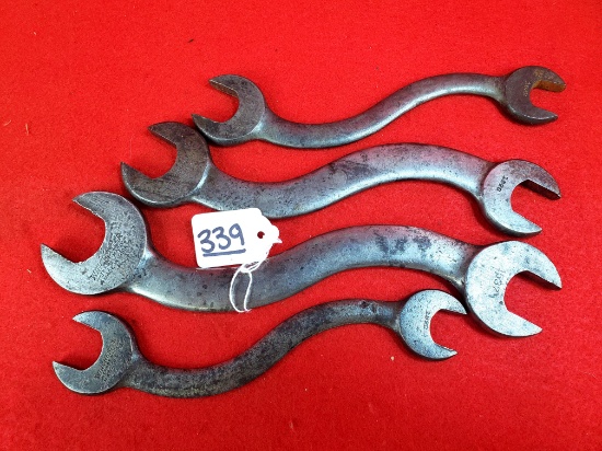 Lot Of 4 Winchester "s" Wrench