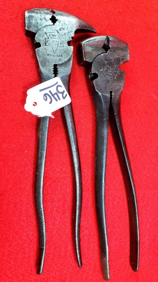 Lot Of 2 Keen Kutter Fencing Pliers