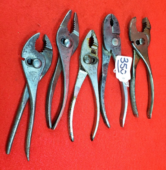 Lot Of 5 Ec Simmons Kk Pliers