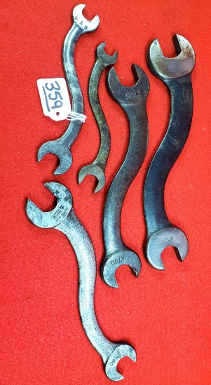 Lot Of 5 Keen Kutter "s" Wrenches