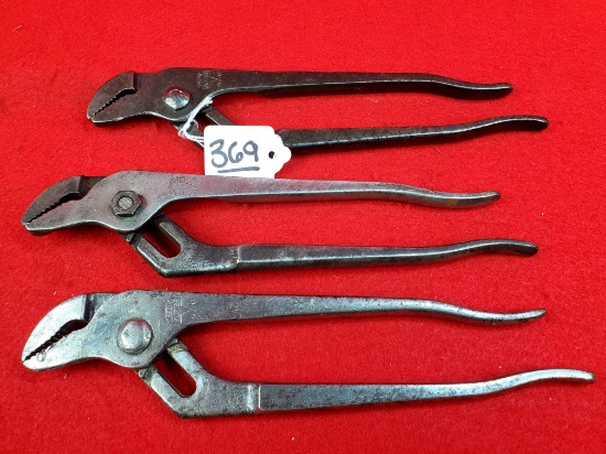Lot Of 3 Keen Kutter Channel Locks And Pump Pliers (2)