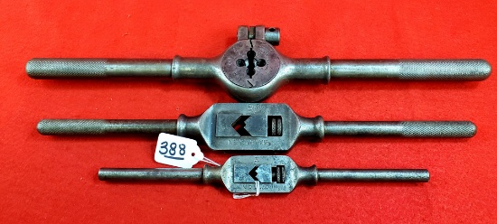 Lot Of 3 Keen Kutter Tap And Die Handles