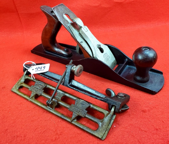 Lot Of 2 Keen Kutter Fence; Kk Shapleigh W/original Ec Simmons Kk Cutter