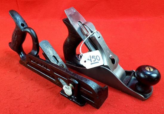 Lot Of 2 Stanley #2 Wood Plane (broken); Kk 191