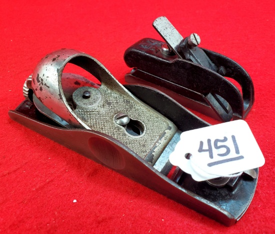 Lot Of 2 Ec Simmons Kk Low Angle Block Plane K65; Keen Kutter Kk75 Bullnose Rabbit Plane