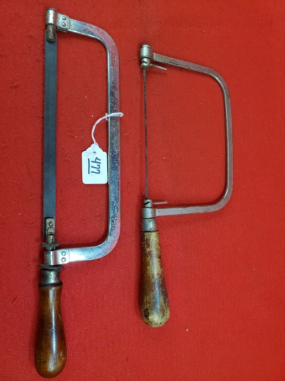 Lot Of 2 Keen Kutter Coping Saw; Ec Simmons Kk Hack Saw