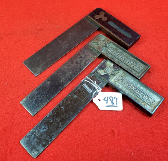 Lot Of 3 Keen Kutter Squares