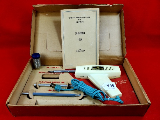 Shapleigh Keen Kutter Soldering Gun In Original Box