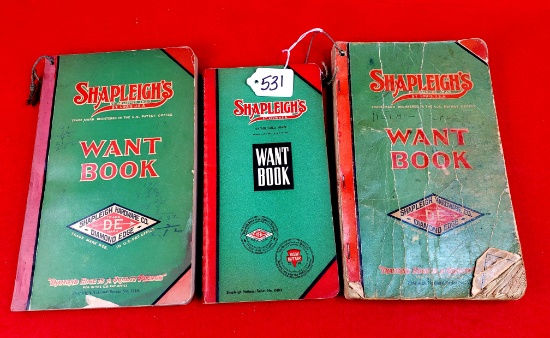 Lot Of 3 Shapleigh's Want Books