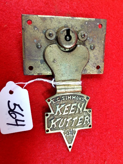 Ec Simmons Keen Kutter Trunk Lock