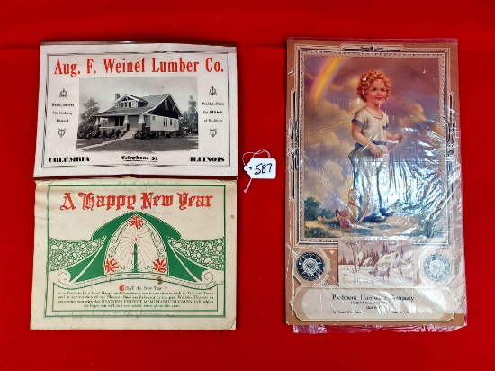 Shapleigh Diamond Edge 1940 Calendar