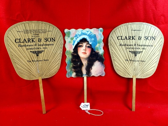 Lot Of 3; The Winchester Store Fans