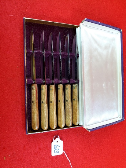 Keen Kutter Steak Knives In Vail Prophet 1955 Box Set Of 6