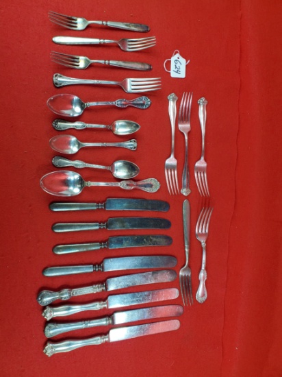 22pcs Of Assorted Silverware