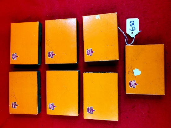 Lot Of 7 Keen Kutter Safety Razor Set; Some With Blades Included; All In Boxes