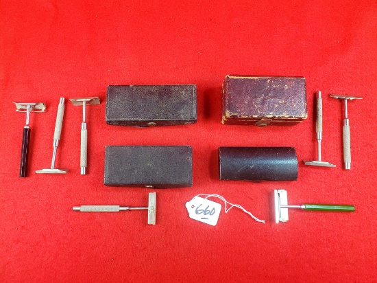 Lot Of 11; Keen Kutter; Winchester Razors; Some With Boxes