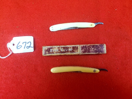 Lot Of 2; Simmons Hardware Keen Kutter Korn Razor In Box; Kk Corn Razor No Box