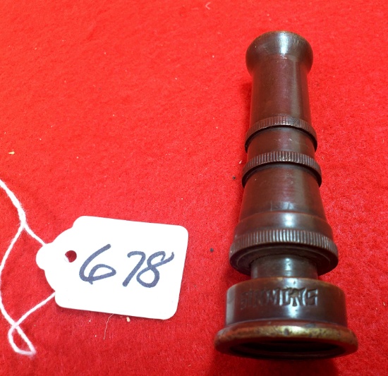 Simmons Hardware Hose Nozzle Brass