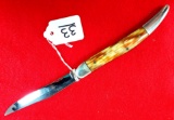 Keen Kutter Fishing Pocket Knife (yellow/orange) (k100)