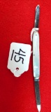 Keen Kutter 1 Blade/1 File Pocketknife W/mop Handle (k0953f) Nos