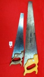 Val-test Keen Kutter Hand Saw; Ec Simmons Keen Kutter Hand Saw With Old Etching Double Flags