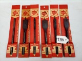 Keen Kutter Wood Paddle Bits Lot Of 6 Nos