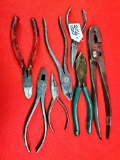 Lot Of 7 Keen Kutter And Winchester Pliers And Cutters