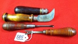 Lot Of 4 Keen Kutter Tack Pullers And Tile Knives