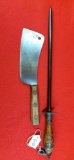 Lot Of 2; Winchester Cleaver; Winchester Butcher Steet