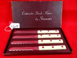 Simmons Steak Knives Set Of 4 In Original Box