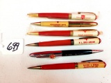 Lot Of 6; Keen Kutter Advertising Pencils