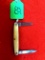 K055: Keen Kutter K18; Pen Knife; 2 Blades With Bane; Pearl Handles