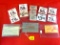 S226: Lot Of 8 , Winchester Store Merchandise Envelope, Paper Tape, Membership Certificate And Vari