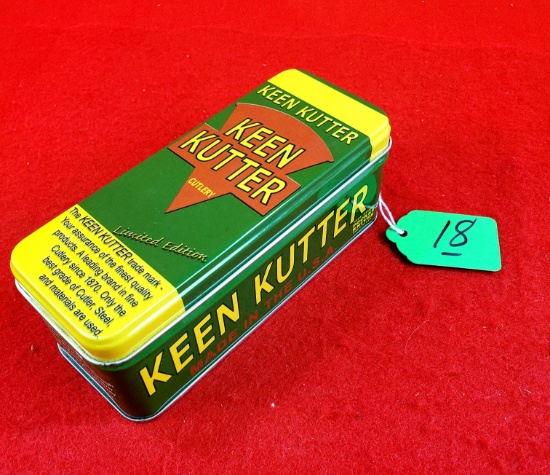 K018: 2006 Keen Kutter Pocket Knife Made By Bear & Sons Cutlery W/tin