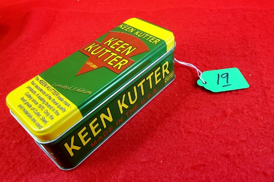 K019: Keen Kutter 1 Blade Toothpick Pocket Knife W/tin