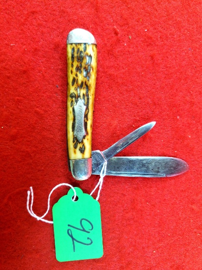 K092: Keen Kutter K7727; 2 Blades; Stag Handles