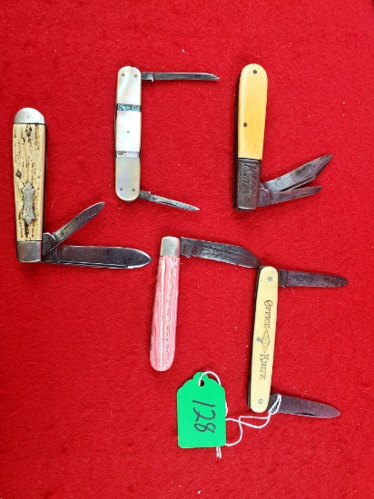 K128: Lot Of 5 | Shapleigh Diamond Edge Office Knife Tip Of Blade Broke |keen Kutter; K2884 3/4 ; 2